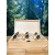 GOLDEN FOX SZKLANKI DO WHISKY AMBER FIRE DEER GOLD - 6 SZT W SKRZYNCE